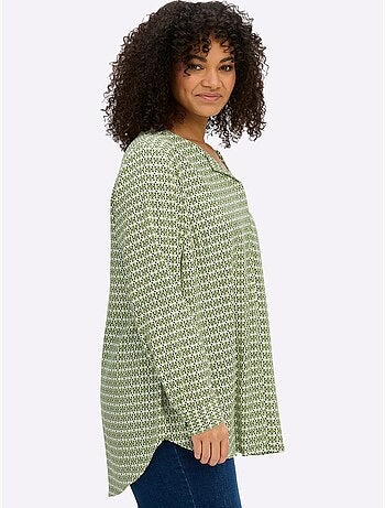Chemisier Superbe Motif - Taille Standard - Sheego