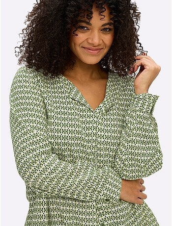 Chemisier Superbe Motif - Taille Standard - Sheego