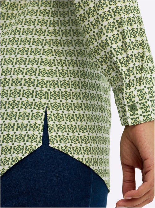 Chemisier Superbe Motif - Taille Standard - Sheego - Kiabi