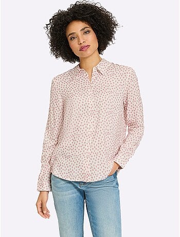 Chemisier Superbe Motif à Pois - Taille Standard - Helline