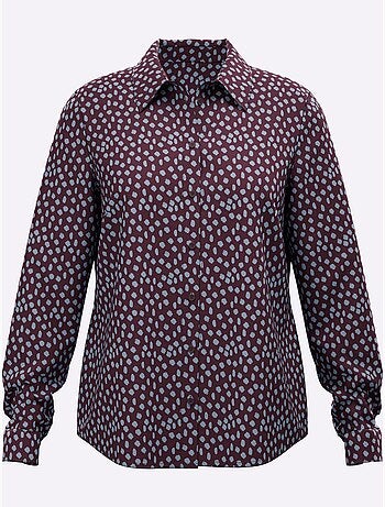 Chemisier Superbe Motif à Pois - Taille Standard - Helline