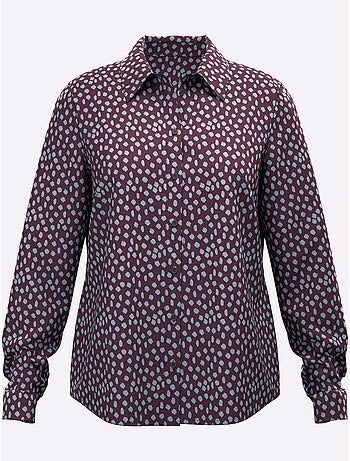 Chemisier Superbe Motif à Pois - Taille Standard - Helline