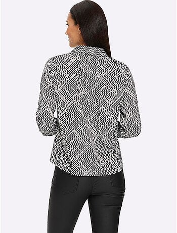 Chemisier Superbe Motif Graphique - Taille Standard - Helline