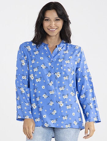 Chemisier Tropino Avec Col Mao | Gerard Pasquier