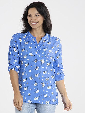 Chemisier Tropino Avec Col Mao | Gerard Pasquier