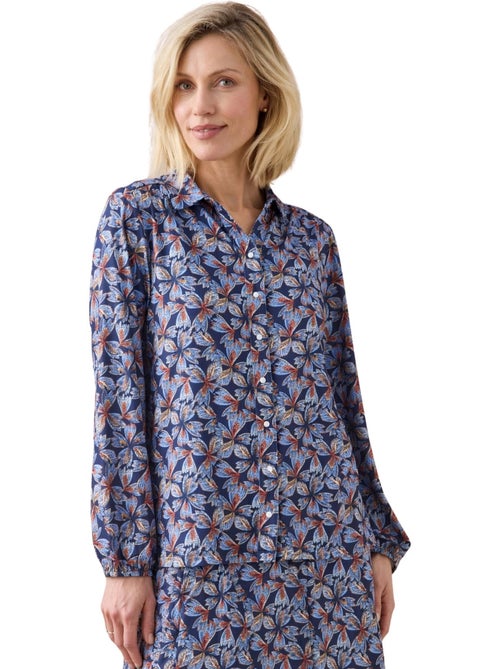 Chemisier tunique col chemise - daxon - Kiabi Chemisier tunique col chemise - daxon - Kiabi