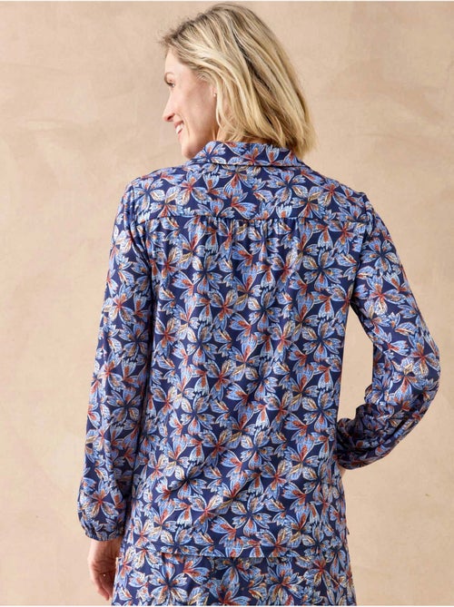Chemisier tunique col chemise - daxon - Kiabi Chemisier tunique col chemise - daxon - Kiabi