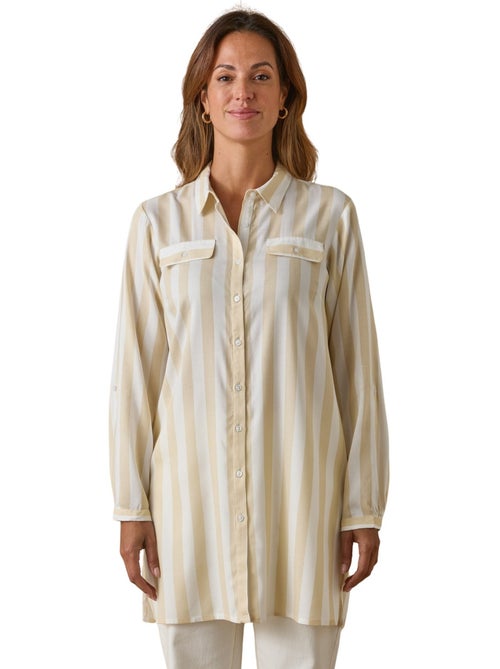 Chemisier tunique fentes côtés - DAXON - Kiabi