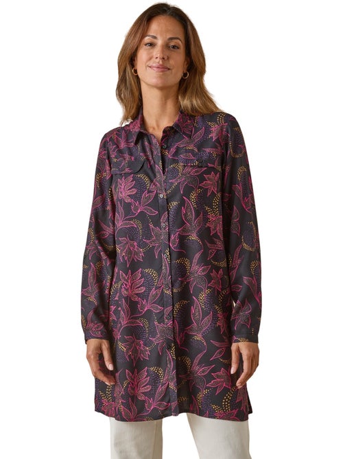 Chemisier tunique fentes côtés - DAXON - Kiabi