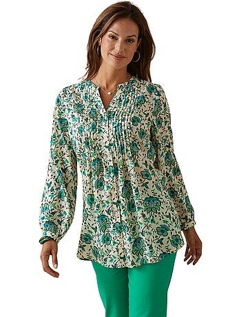 Chemisier tunique fluide