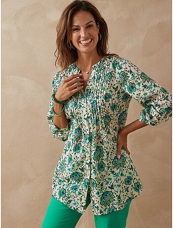 Chemisier tunique fluide