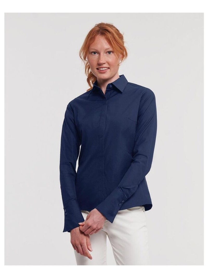 Chemisier ultimate - russell collection Bleu marine - Kiabi