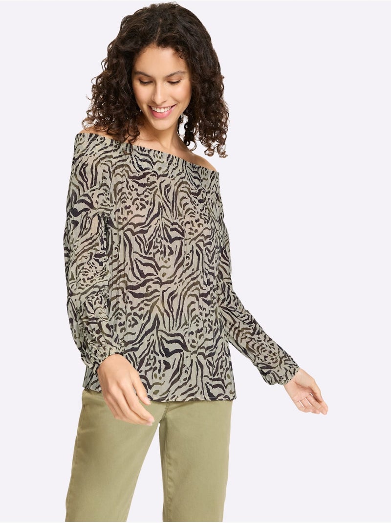 Chemisier Viscose - Taille Standard - Helline Sable - Kiabi