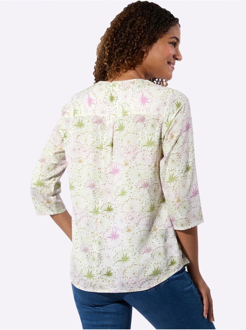 Chemisier Viscose (ecovero) - Taille Standard - Witt Mauve - Kiabi