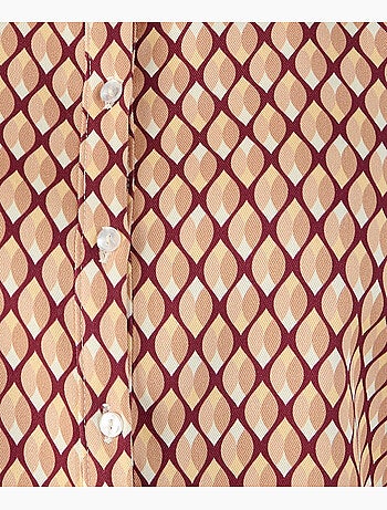 Chemisier volanté pure viscose - damart