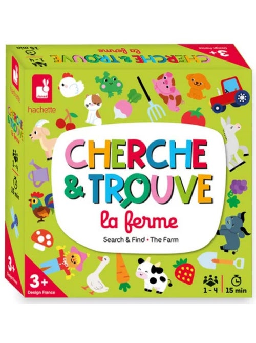 Cherche et trouve la ferme a partir de 3 ans - Kiabi