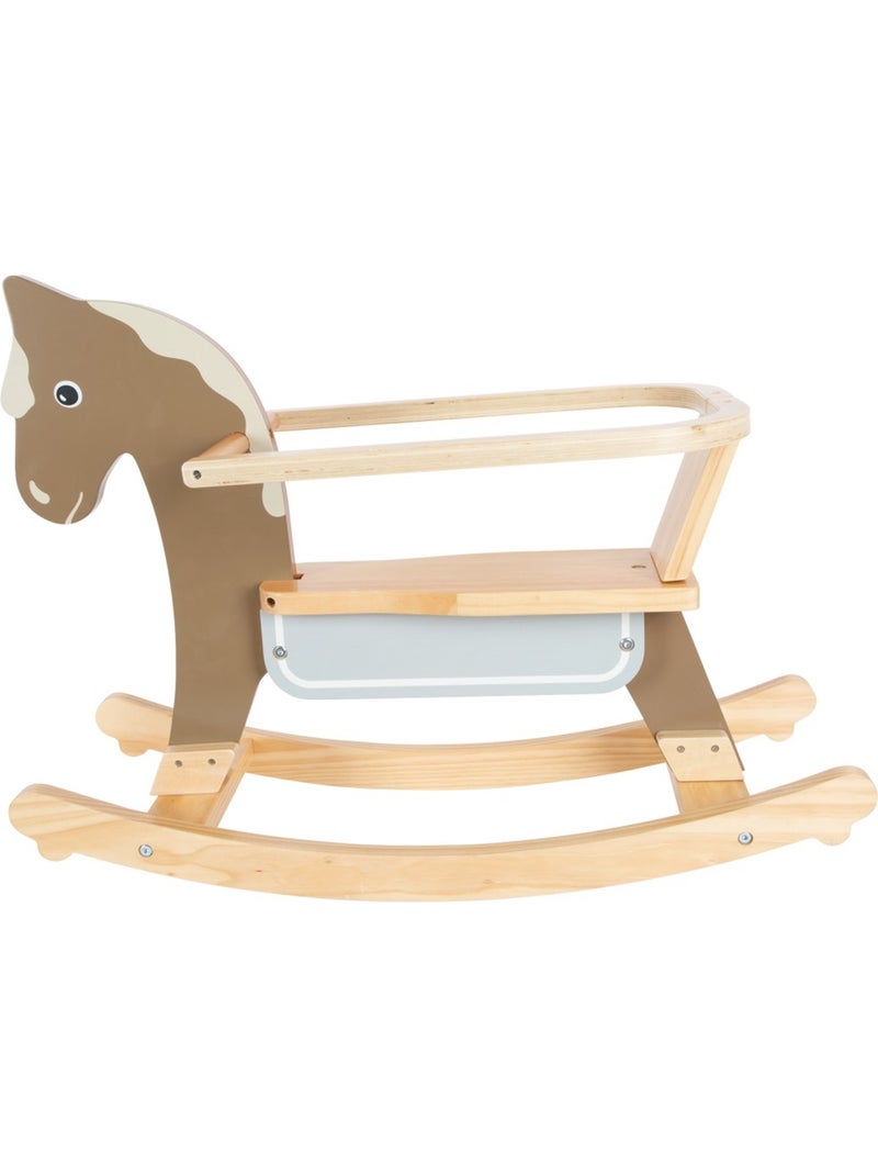 Cheval à bascule avec siège Marron - Kiabi