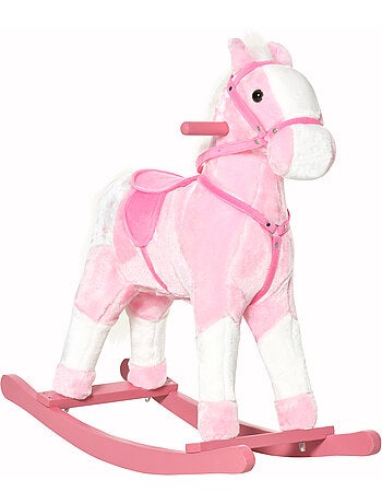 Cheval à bascule cowboy avec effet sonore