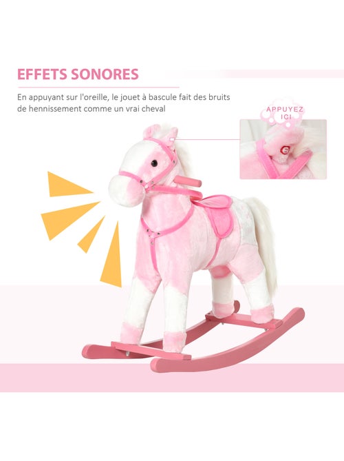 Cheval à bascule cowboy avec effet sonore - Kiabi