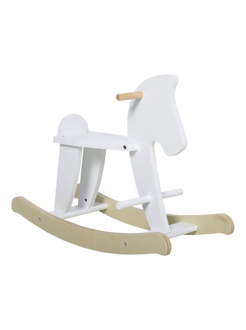 Cheval à bascule en bois avec poignées - Kiabi