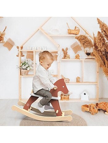 Cheval à bascule en bois FSC®