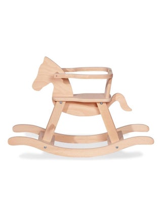 Cheval à bascule en bois Nature