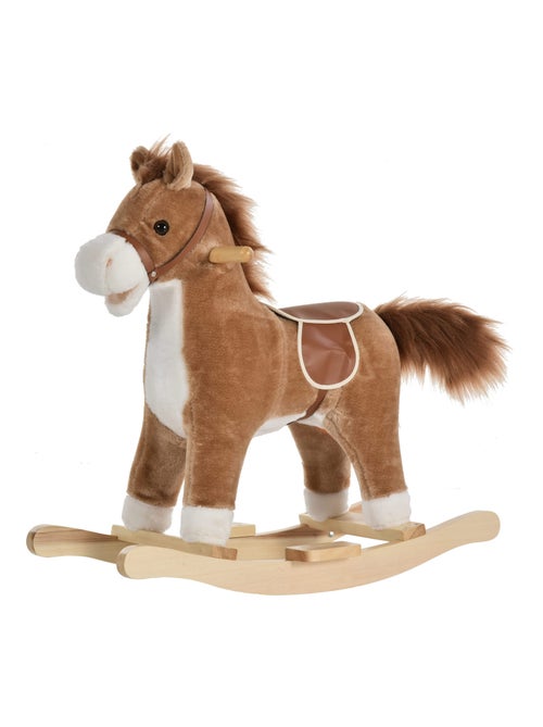 Cheval à bascule enfant bois de peuplier - Kiabi Cheval à bascule enfant bois de peuplier - Kiabi