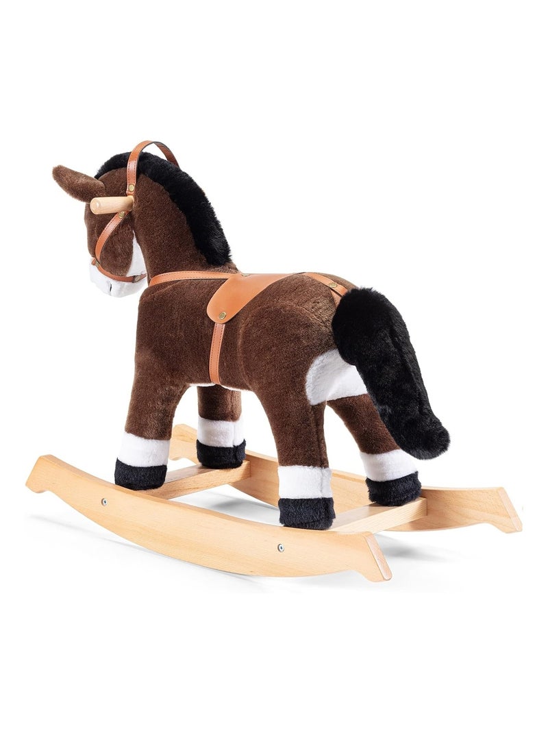 Cheval à bascule marron foncé Marron - Kiabi
