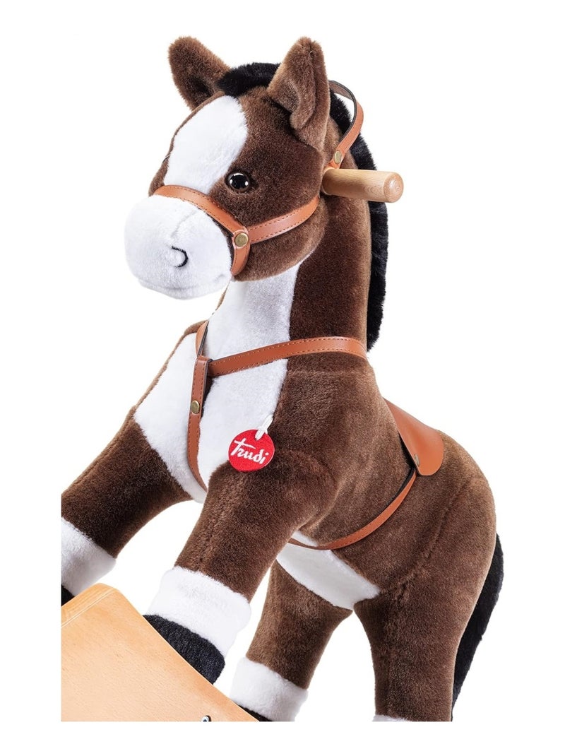 Cheval à bascule marron foncé Marron - Kiabi