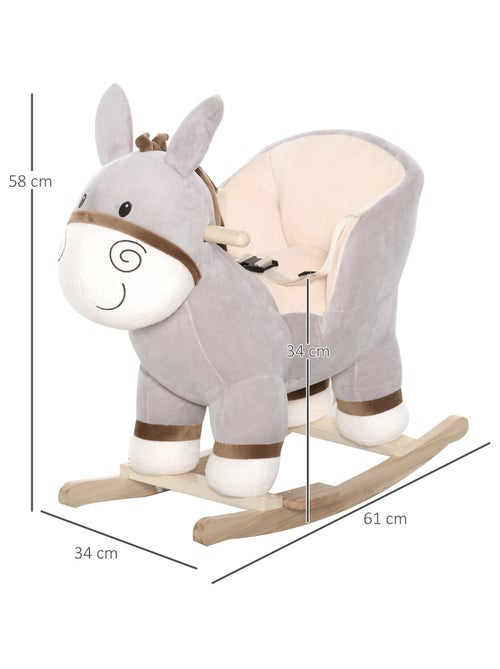 Cheval à bascule modèle âne - Kiabi
