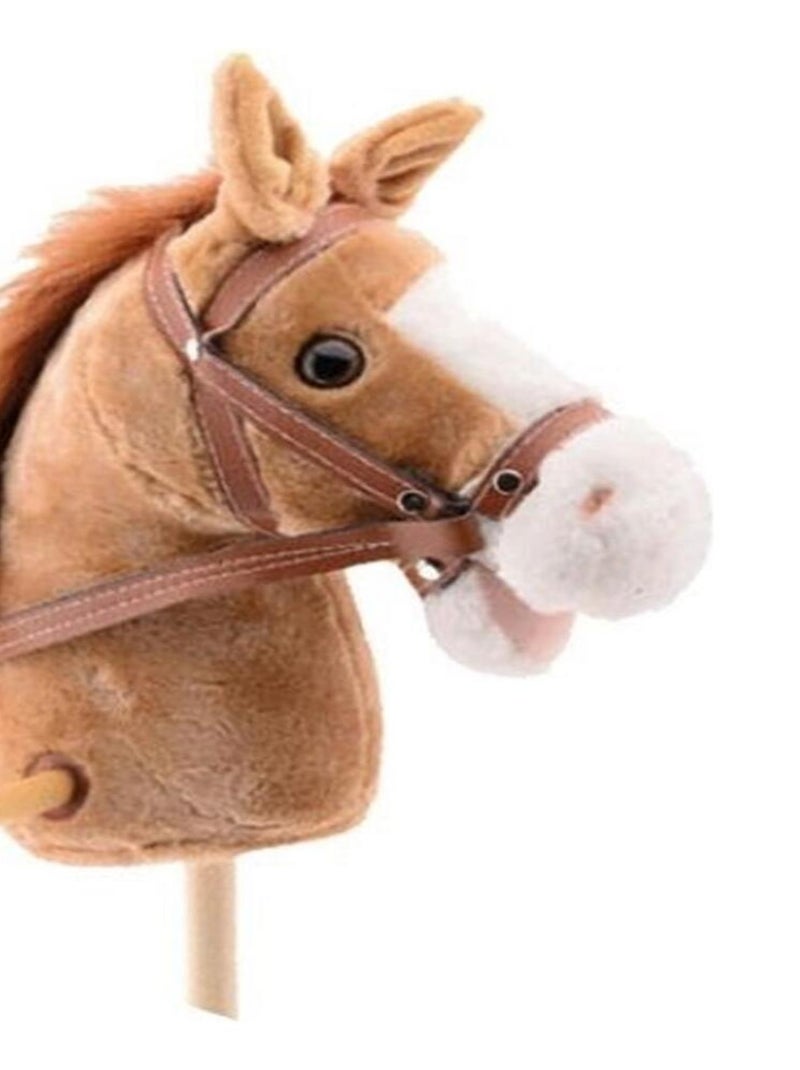 Cheval à bâton avec son beige N/A - Kiabi