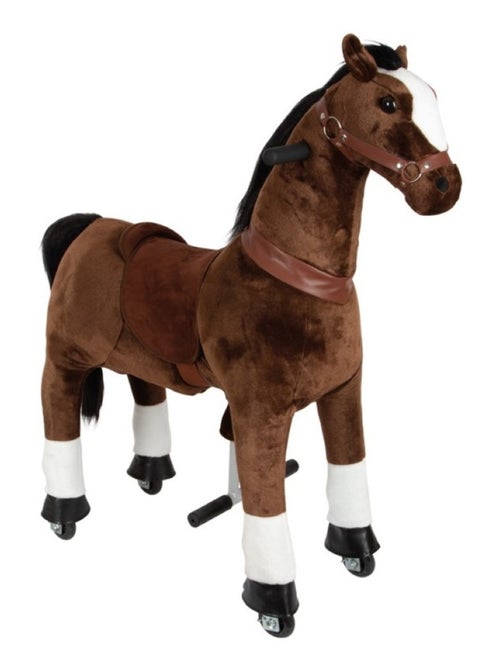 Cheval à monter sur roulettes - Kiabi