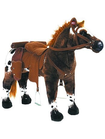 Cheval Cow-Boy debout Avec son - Capacité de charge d'env. 100 kg