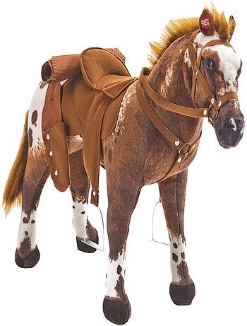 Cheval Cow-Boy debout Avec son - Capacité de charge d'env. 100 kg