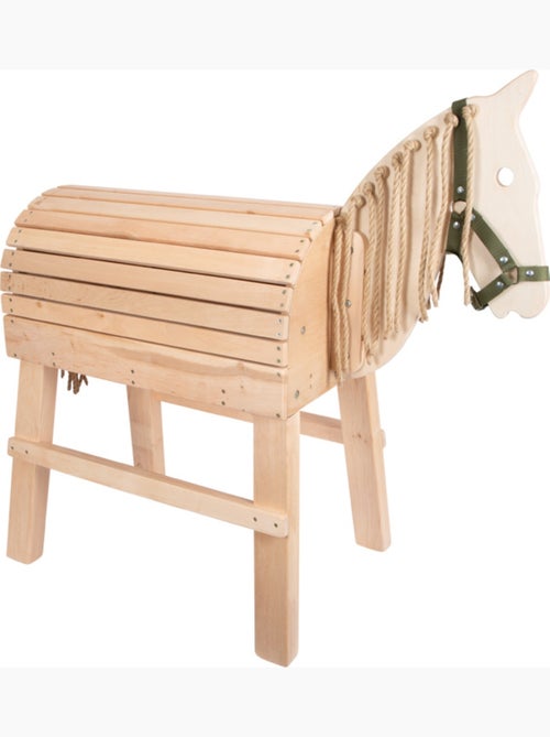 Cheval de bois à monter - Kiabi