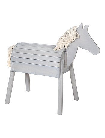 Cheval de jardin en bois massif résistant pour enfant 'Outdoor+' ROBA