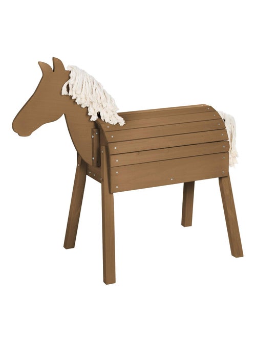 Cheval de jardin en bois massif résistant pour enfant 'Roba outdoor+' - Kiabi