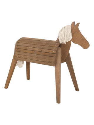 Cheval de jardin pour enfant - Bois massif résistant 'Roba outdoor+'