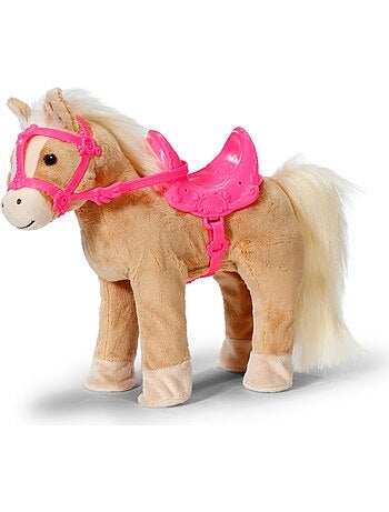 Cheval de peluche avec sons et fonction de marche