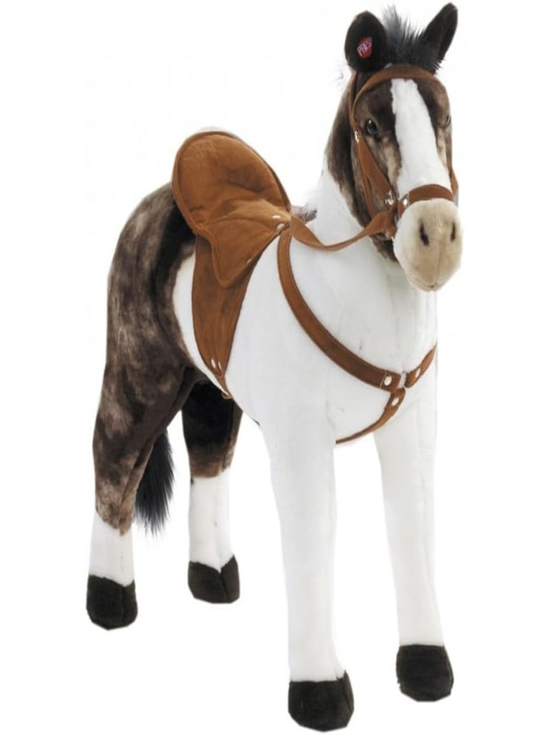 Cheval debout Avec son - Capacité de charge d'env. 100 kg Marron - Kiabi