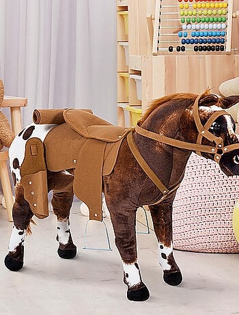 Cheval en peluche effets sonores