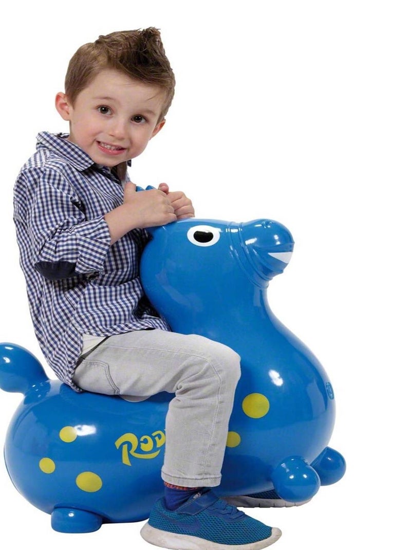 Cheval Sauteur gonflable, bleu N/A - Kiabi