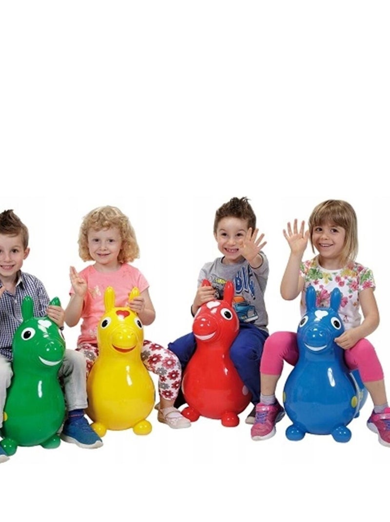 Cheval Sauteur gonflable, bleu N/A - Kiabi