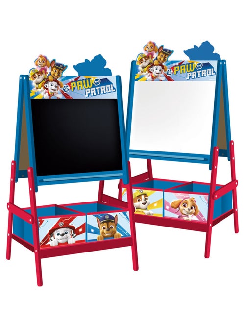 Chevalet double face et bacs de rangement Pat Patrouille - H 117 cm - Kiabi