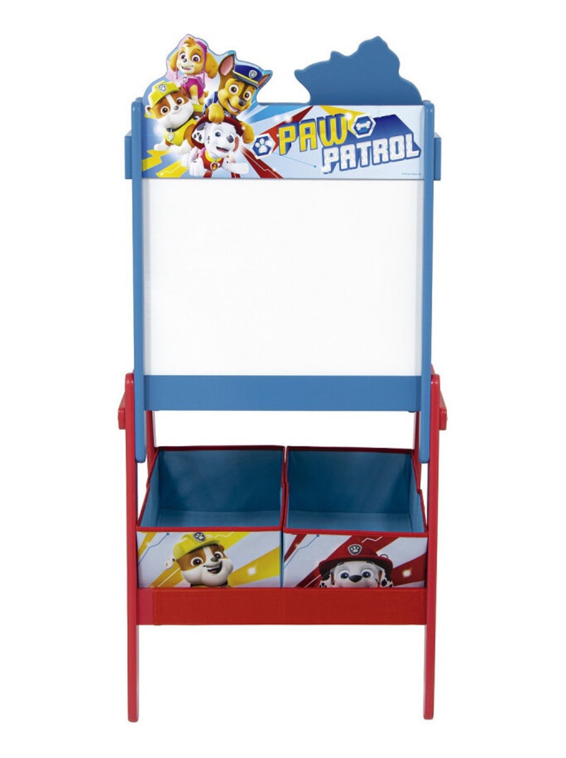 Chevalet double face et bacs de rangement Pat Patrouille - H 117 cm Bleu - Kiabi