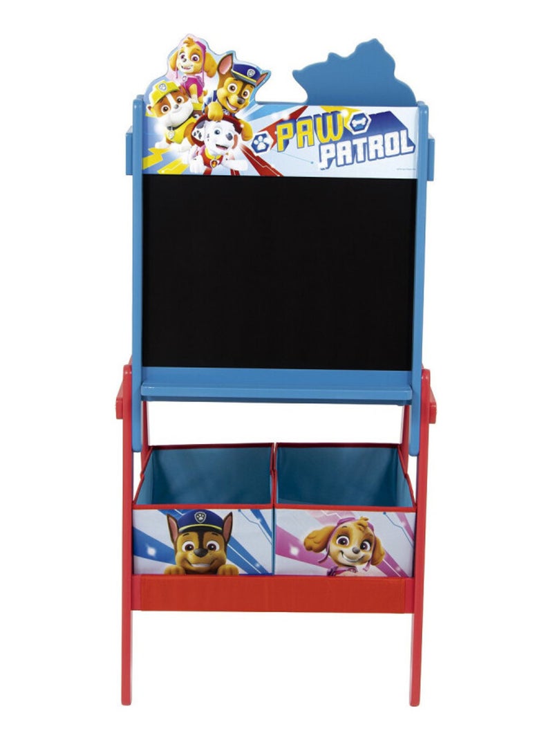 Chevalet double face et bacs de rangement Pat Patrouille - H 117 cm Bleu - Kiabi