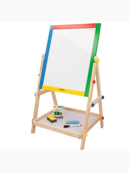 Chevalet en bois avec tableau noir woomax - Kiabi Chevalet en bois avec tableau noir woomax - Kiabi
