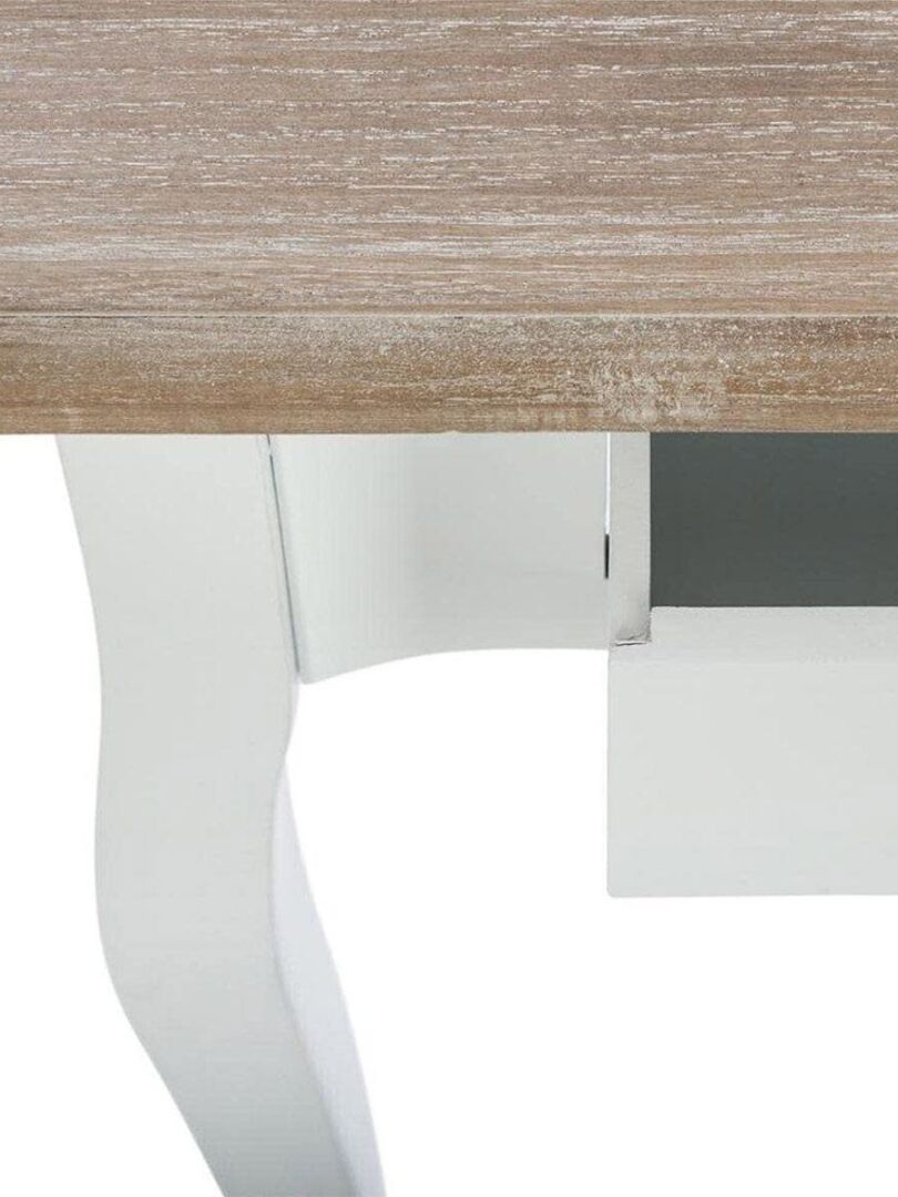 Chevet 1 tiroir Chrysa blanc Blanc - Kiabi