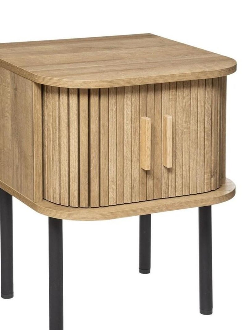 Chevet 2 portes Colva Beige - Kiabi