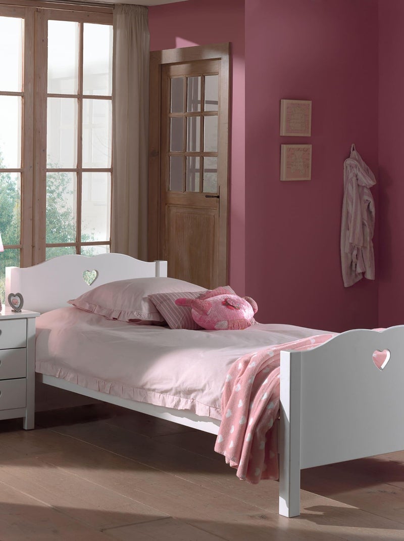 Chevet 3 tiroirs Blanc - Kiabi